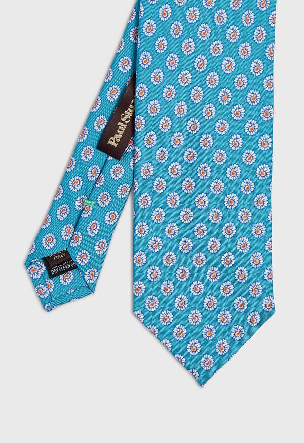 Paul Stuart Mini Paisley Silk Tie, image 1