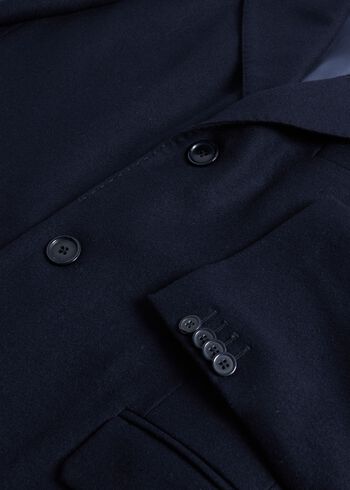 Paul Stuart Wool & Cashmere Chesterfield Coat