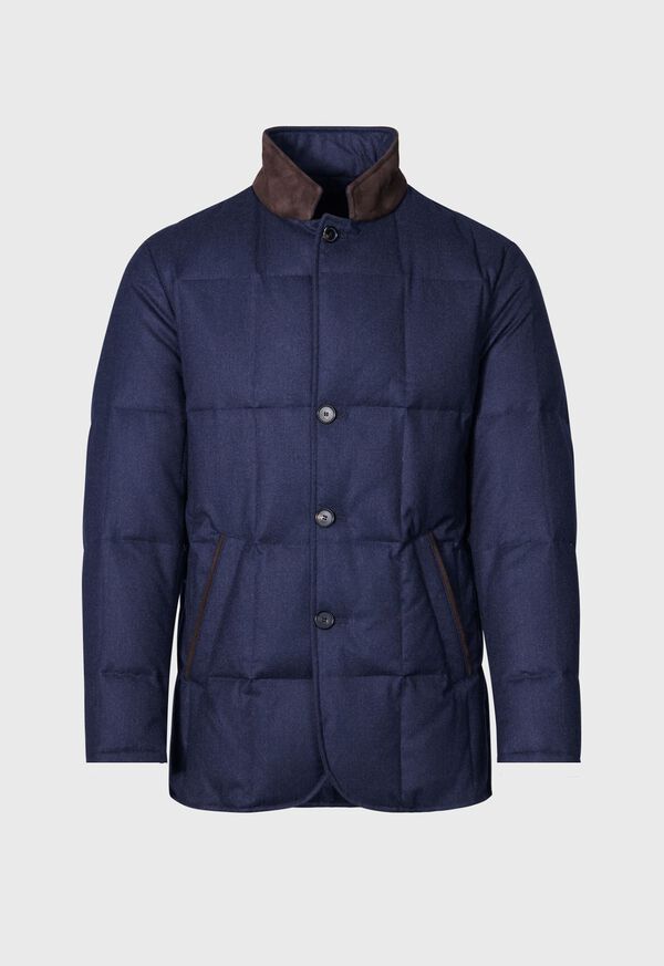 Paul Stuart Quilted Wool Jacket, image 1