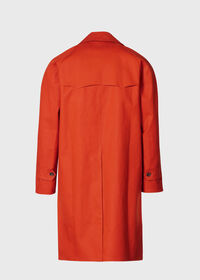 Paul Stuart Terracotta Bonded Raincoat, thumbnail 5