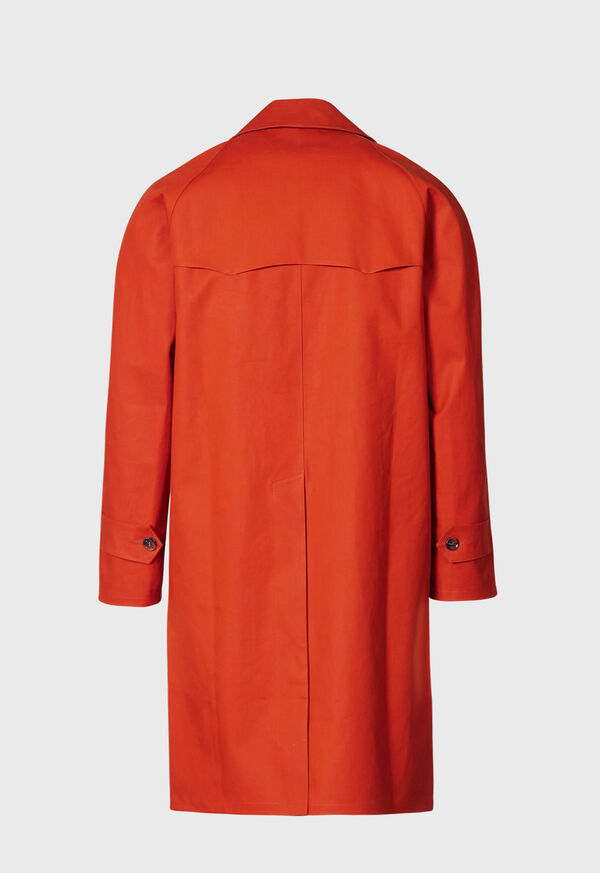 Paul Stuart Terracotta Bonded Raincoat, image 5