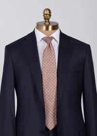 Paul Stuart Woven Silk Mélange Dot Tie, thumbnail 2