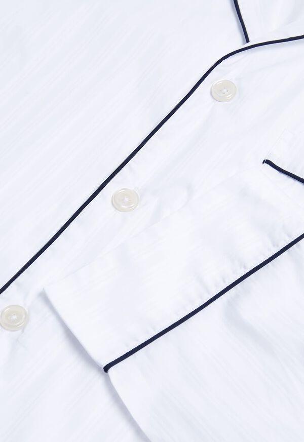 Paul Stuart Satin Stripe Pajama Set, image 2
