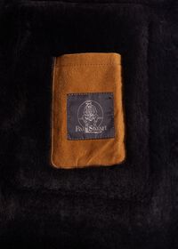 Paul Stuart Shearling Coat with Trim, thumbnail 3