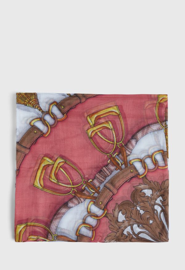 Paul Stuart Abstract Chain Print Scarf, image 2