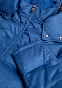Paul Stuart Cashmere Quilted Down Puffer Jacket, thumbnail 5