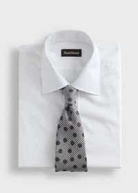 Paul Stuart Circle and Houndstooth Silk Tie, thumbnail 2