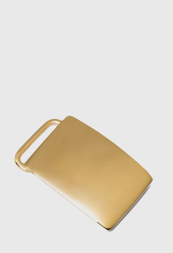 Paul Stuart Gold Vermeil Belt Buckle, image 1