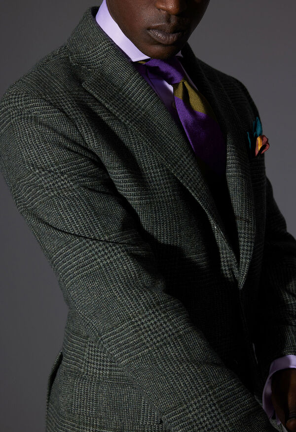 Paul Stuart Wool & Cashmere Plaid Sport Jacket, image 4