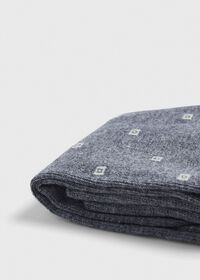 Paul Stuart Melange Square Motif Crew Sock, thumbnail 2