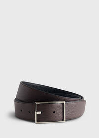 Paul Stuart Grained Taurillon Leather Belt, thumbnail 2