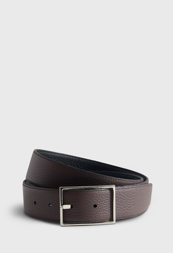 Paul Stuart Grained Taurillon Leather Belt, image 2