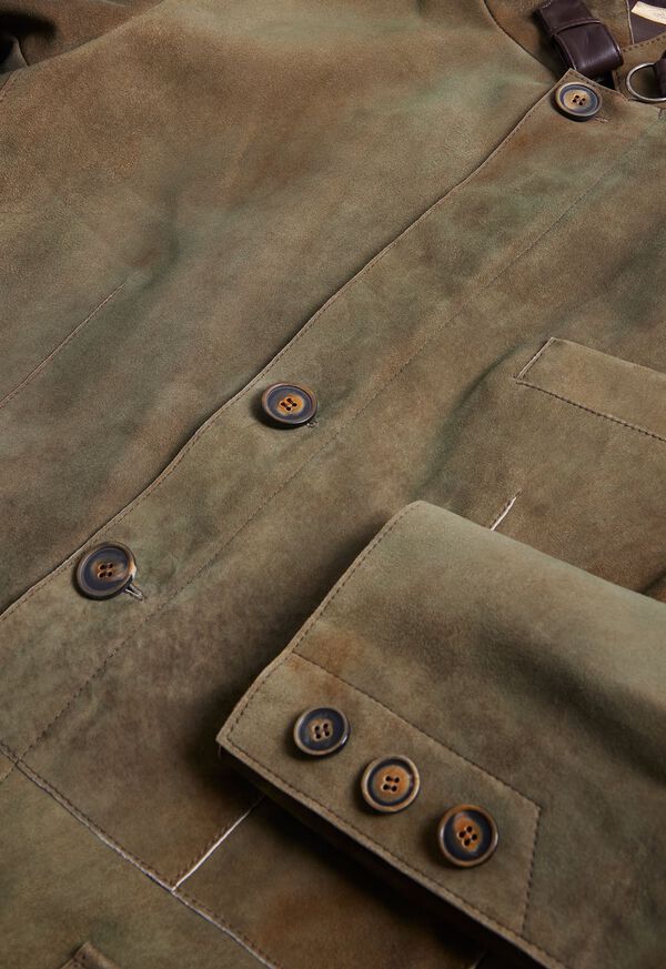 Paul Stuart Suede Raw Edge Jacket, image 5