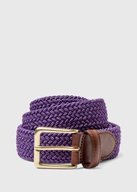 Paul Stuart Braided Stretch Nylon Belt, thumbnail 1