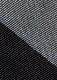 Paul Stuart Woven Silk Block Stripe Tie, thumbnail 3