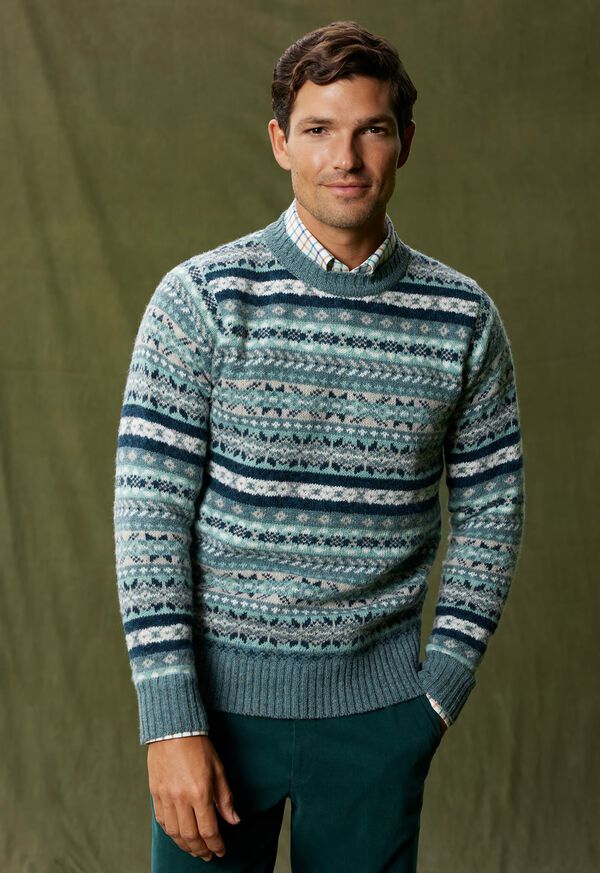 Paul Stuart Fair Isle Sweater, image 4