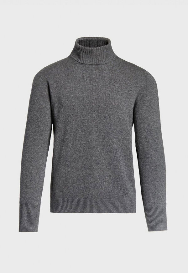 Paul Stuart Classic Cashmere Double Ply Turtleneck Sweater, image 1