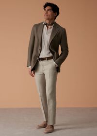 Paul Stuart Linen Solid Dress Trouser, thumbnail 2