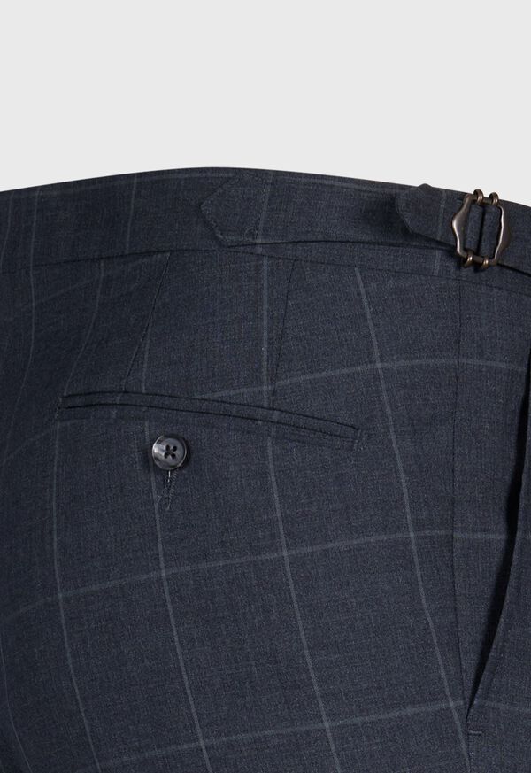 Paul Stuart All Year Wool Windowpane Suit, image 7