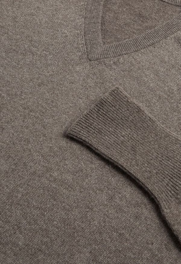 Paul Stuart Classic Cashmere V-Neck Sweater, image 2