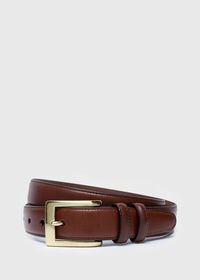 Paul Stuart Kipskin Leather Dress Belt, thumbnail 1
