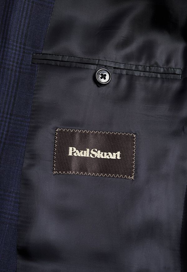 Paul Stuart Navy Plaid Sport Jacket, image 3