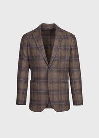 Paul Stuart Plaid Wool Soft Constructed Jacket, thumbnail 1