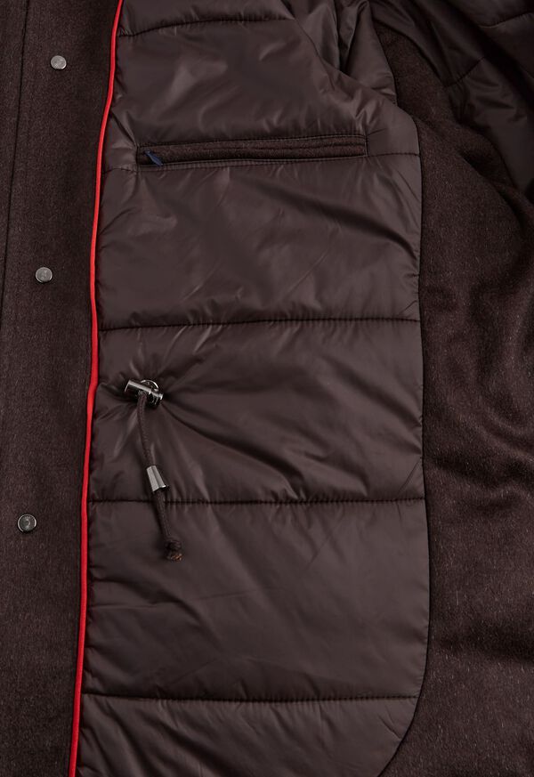 Paul Stuart Cashmere Parka with Hood, image 4
