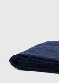 Paul Stuart Wool Blend Dotted Sock, thumbnail 2