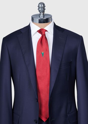 Paul Stuart Holiday Dasher Reindeer Tie