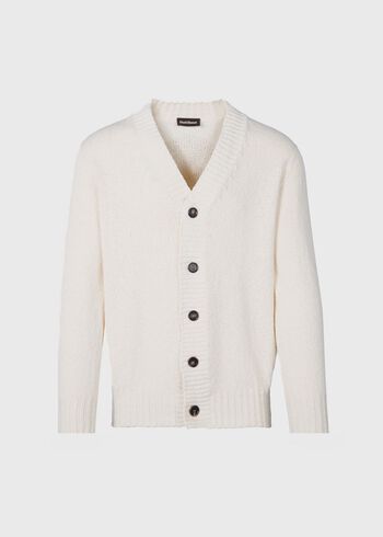 Paul Stuart Cotton Button Front Cardigan