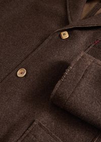 Paul Stuart Wool Raw Edge Coat, thumbnail 3