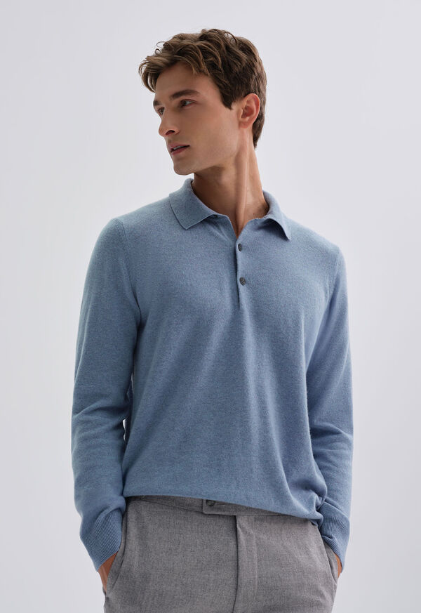 Paul Stuart Essential Cashmere Polo, image 2