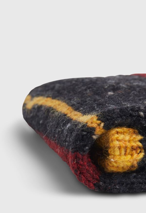 Paul Stuart Donegal Wool Striped Sock, image 2