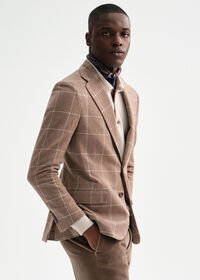 Paul Stuart Prince of Wales Check Cashmere Jacket, thumbnail 2