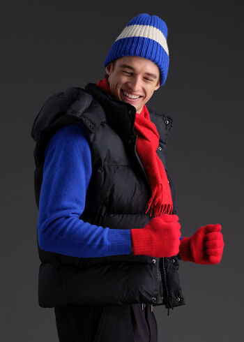 Paul Stuart Hooded Puffer Vest