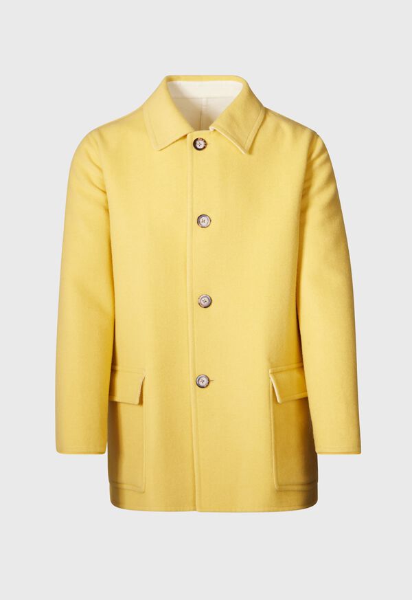 Paul Stuart Reversible Double Face Cashmere Coat, image 1