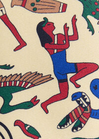 Paul Stuart Printed Silk Tie, thumbnail 3