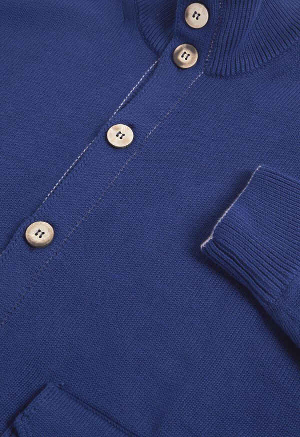 Paul Stuart Cotton Button Front Cardigan, image 2