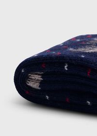Paul Stuart Reindeer Motif Crew Sock, thumbnail 2