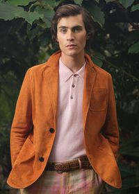 Paul Stuart Cashmere Long Sleeve Polo, thumbnail 2