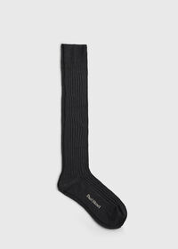 Paul Stuart Cotton Ribbed Sock, thumbnail 1