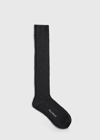 Paul Stuart Cotton Ribbed Sock