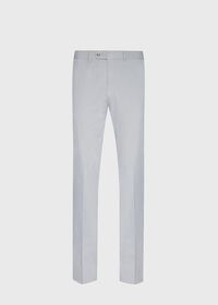 Paul Stuart Grey Cotton Stretch Pant, thumbnail 1