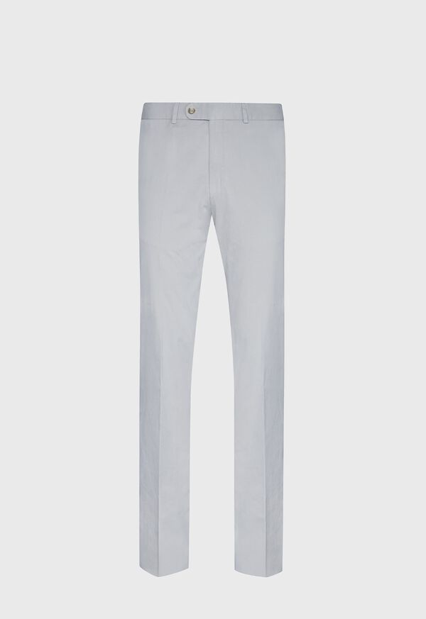 Paul Stuart Grey Cotton Stretch Pant, image 1