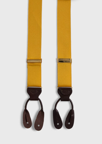 Paul Stuart Solid Grosgrain Braces