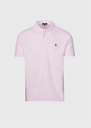 Paul Stuart Cotton Piqué Logo Polo