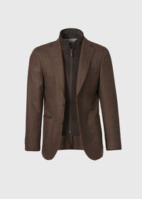 Paul Stuart Wool Hybrid Jacket with Gilet, thumbnail 2