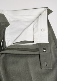 Paul Stuart Green Twill Suit, thumbnail 7