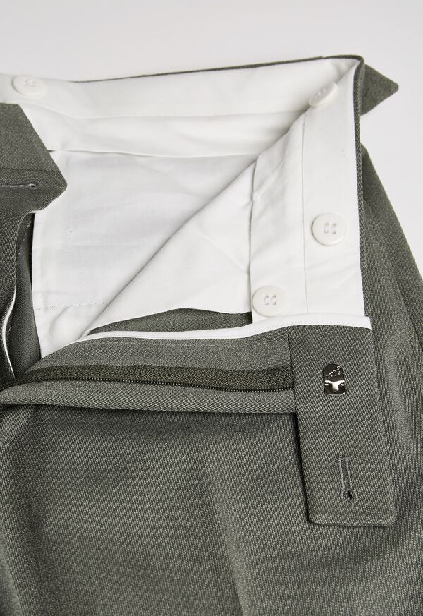 Paul Stuart Green Twill Suit, image 7